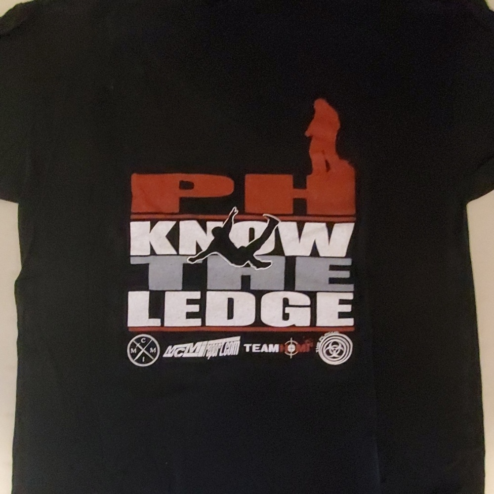 PH KNOW THE LEDGE men's tshirt XL